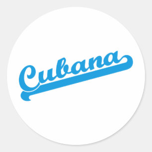 Cubana Runder Aufkleber