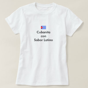 Cubanita Betrug sabor Latino T - Shirt