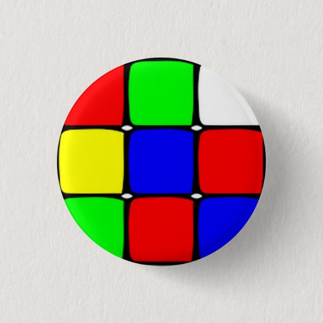 Cube Abzeichen Button (Vorderseite)
