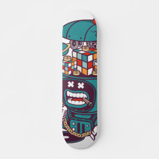 Cube Bot Skateboard