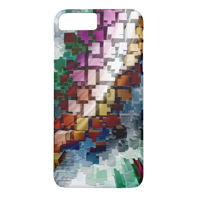 Cube Centric Case-Mate iPhone Hülle (Rückseite)