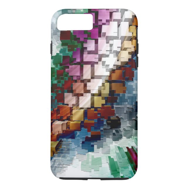 Cube Centric Case-Mate iPhone Hülle (Rückseite)