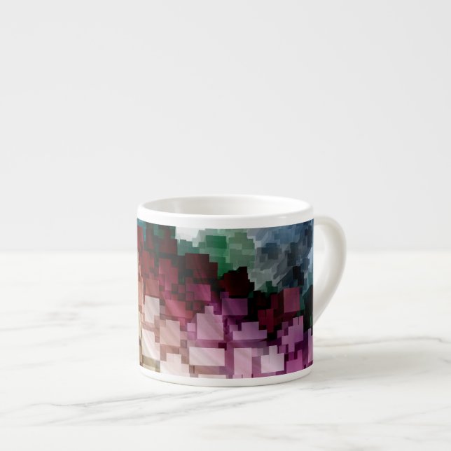 Cube Centric Dark Wind Espressotasse (Vorderseite Rechts)