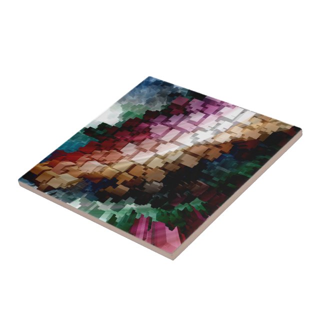 Cube Centric Dark Wind Fliese (Seite)