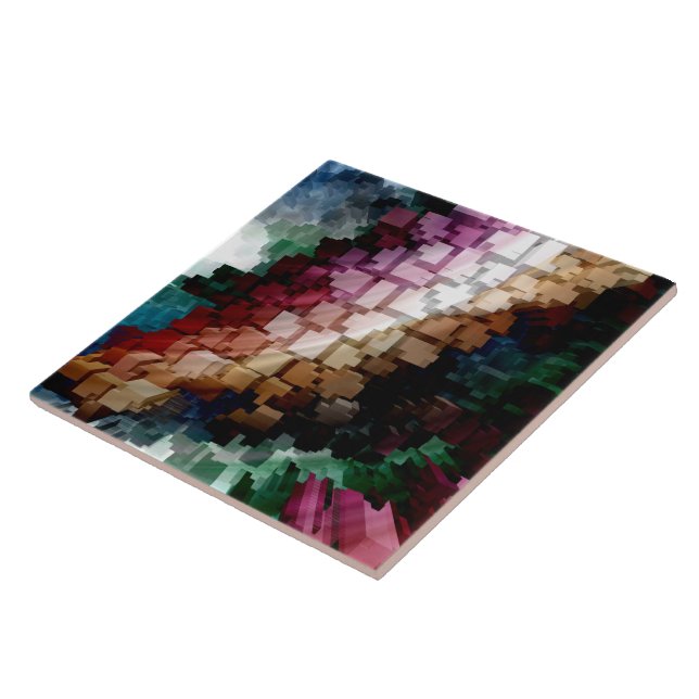 Cube Centric Dark Wind Fliese (Seite)