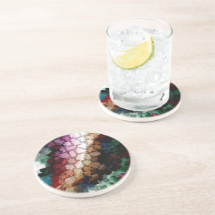 Cube Centric Dark Wind Sandstein Untersetzer