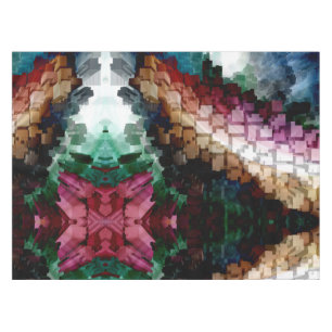 Cube Centric Dark Wind Tischdecke