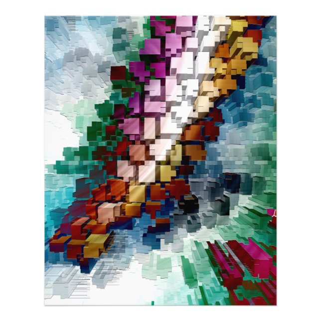 Cube Centric Fotodruck (Vorne)