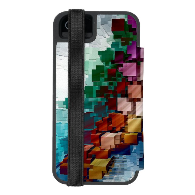 Cube Centric Incipio iPhone Geldbeutel-Hülle (Folio Rückseite)