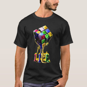 Cube Game Life Hard Bold Cool Prestige Special Bir T-Shirt