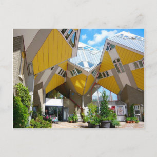 Cube houses, Rotterdam Blaak Postkarte