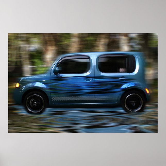 Cube in Motion Poster (Vorne)