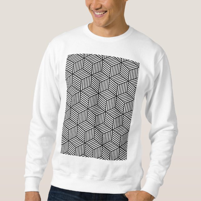 Cube Lines Sweatshirt (Vorderseite)