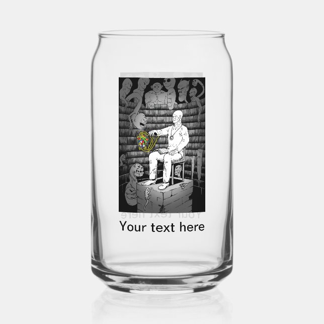 Cube Magie mit Monstern Dosenglas (Vorderseite)