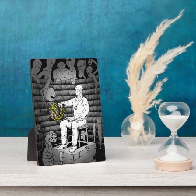 Cube Magie mit Monstern Fotoplatte (Seite)