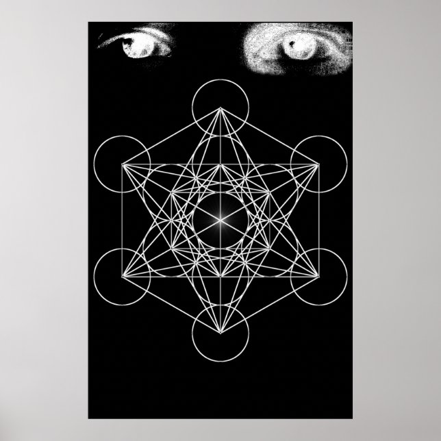 ‚Cube of Metatron‘ Poster (Vorne)