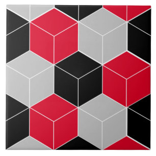 Cubic 3d-Muster Fliese