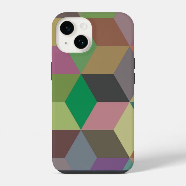 Cubic iPhone Hülle (Rückseite)