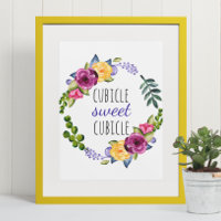 Cubicle Sweet Cubicle Zuhause Funny Office Desk Wo