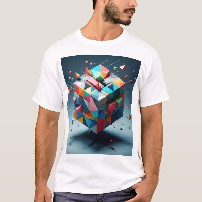 Cubicles Classic T-Shirt (Vorderseite)