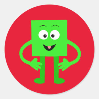 Cubie Cubester Runder Aufkleber