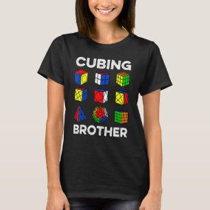 Cubing Brother Speedcubing Speedlöser Cuber T-Shirt