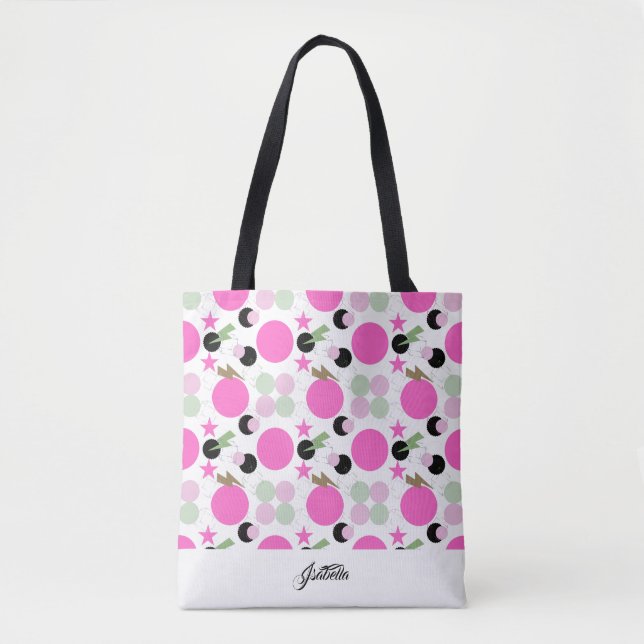 Cubism Pink Boho minimalist Ephemera (Vorderseite)