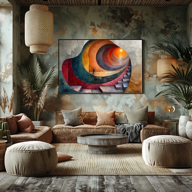 Cubismo: Pasaje Infinito Poster (Von Creator hochgeladen)