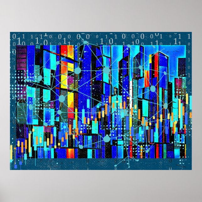 Cubist Data Poster (Vorne)