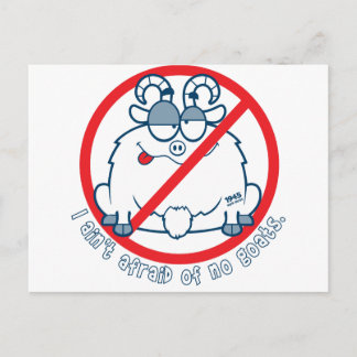 Cubs chicago Ziege Shirt Postkarte