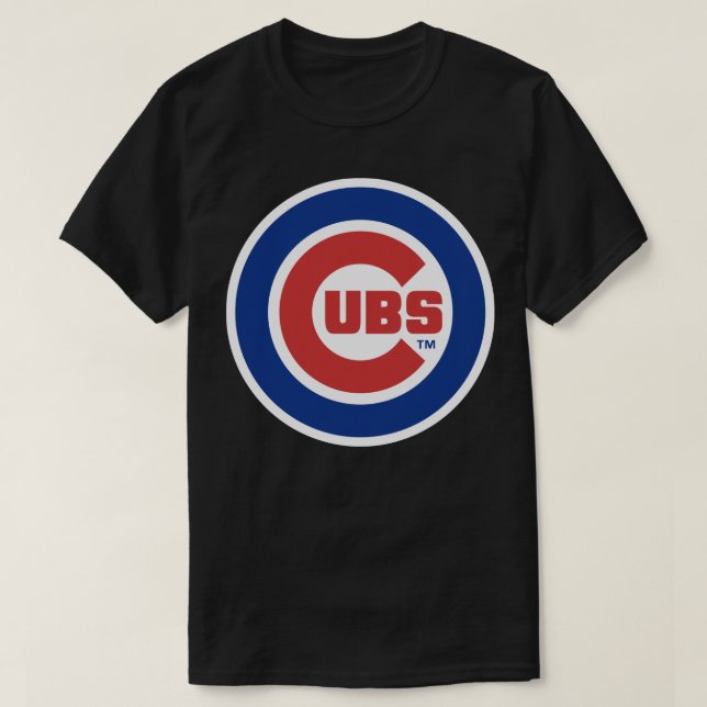 Cubs-Merch-Aufkleber T-Shirt (Design vorne)