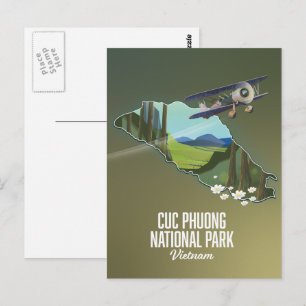 Cuc Phuong Nationalpark Vietnam Karte