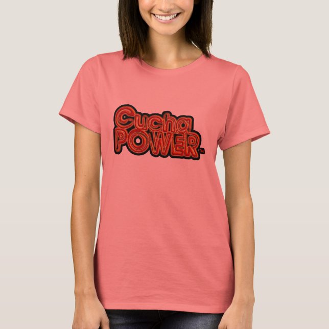 CuchaPower-Logo 133 T-Shirt (Vorderseite)