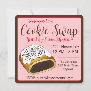 Cucidati Cuccidati Italienische Feigen-Weihnachtsk Einladung