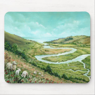 Cuckmere Haven nach dem Sturm Mousepad