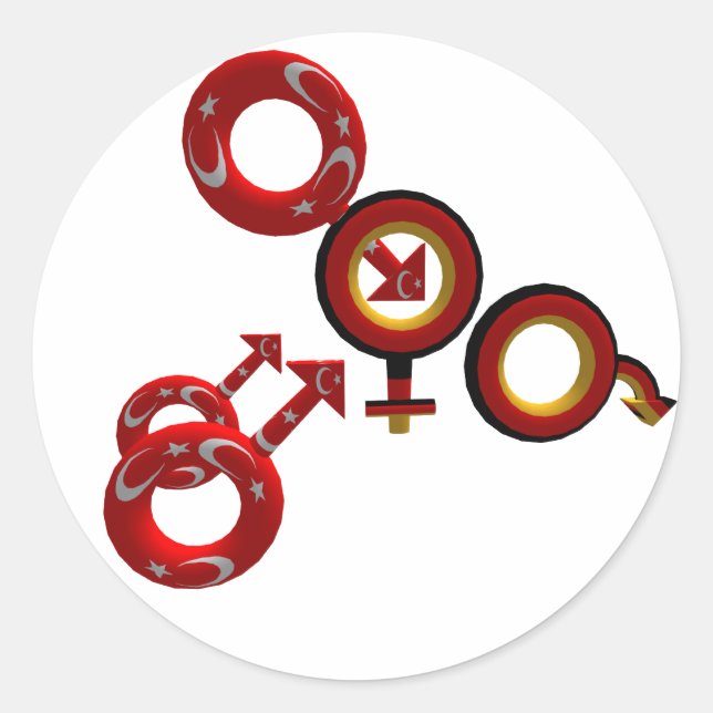 Cuckold Aufkleber (Vorderseite)