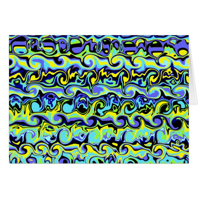 Cuckoo Abstrakt Swirl (Vorderseite (Horizontal))