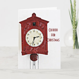 "CUCKOO FOR CHRISTMAS" UND "SO IN LIEBE MIT IHNEN" FEIERTAGSKARTE