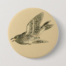Cuckoo (japanische Kunst) (von Kono Bairei) Button
