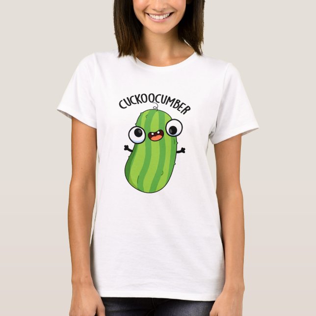 Cuckoocumber Funny Veggie Cucumber Pub T-Shirt (Vorderseite)