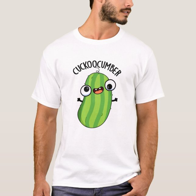 Cuckoocumber Funny Veggie Cucumber Pub T-Shirt (Vorderseite)