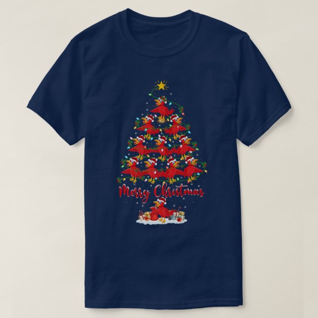Cuckoos Bird Lover Matching Santa Cuckoos Christma T-Shirt (Design vorne)