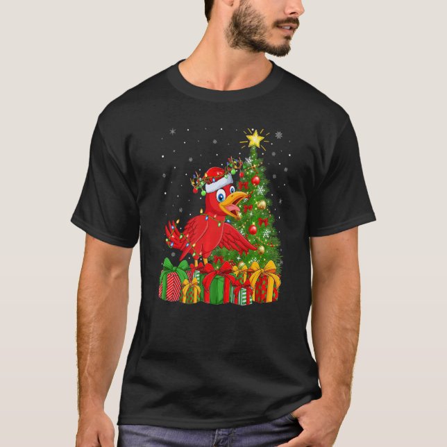 Cuckoos Bird  Xmas Holiday Santa Cuckoos Christmas T-Shirt (Vorderseite)