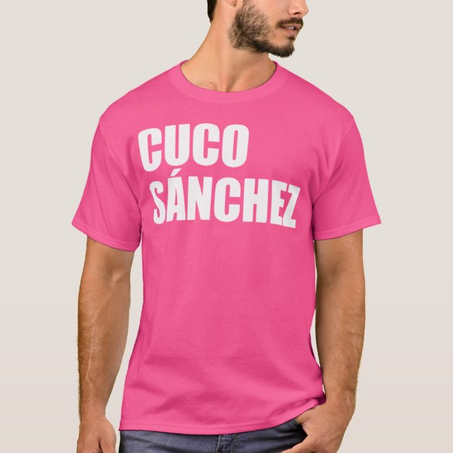 Cuco Sanchez Mexican Singer T-Shirt (Vorderseite)