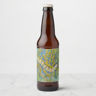 Cucullia Absinthii Wormwood Raupe Bierflaschenetikett