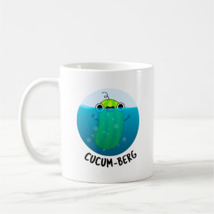 Cucum-berg Funny Cucumber Pun Kaffeetasse