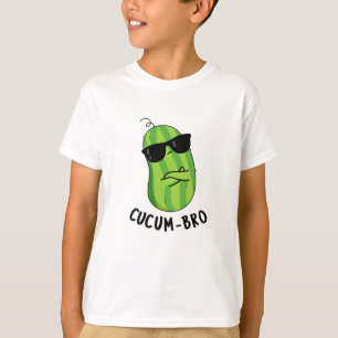 Cucum-bro Funny Veggie Cucumber Pun T-Shirt