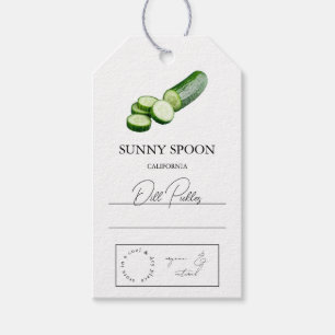 Cucumber Hang Tag Geschenkanhänger