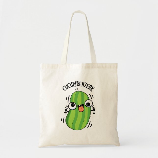 Cucumberzerk Funny Berzerk Cucumber Pub Tragetasche (Vorne)
