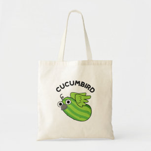 Cucumbird Funny Veggie Cucumber Pun Tragetasche